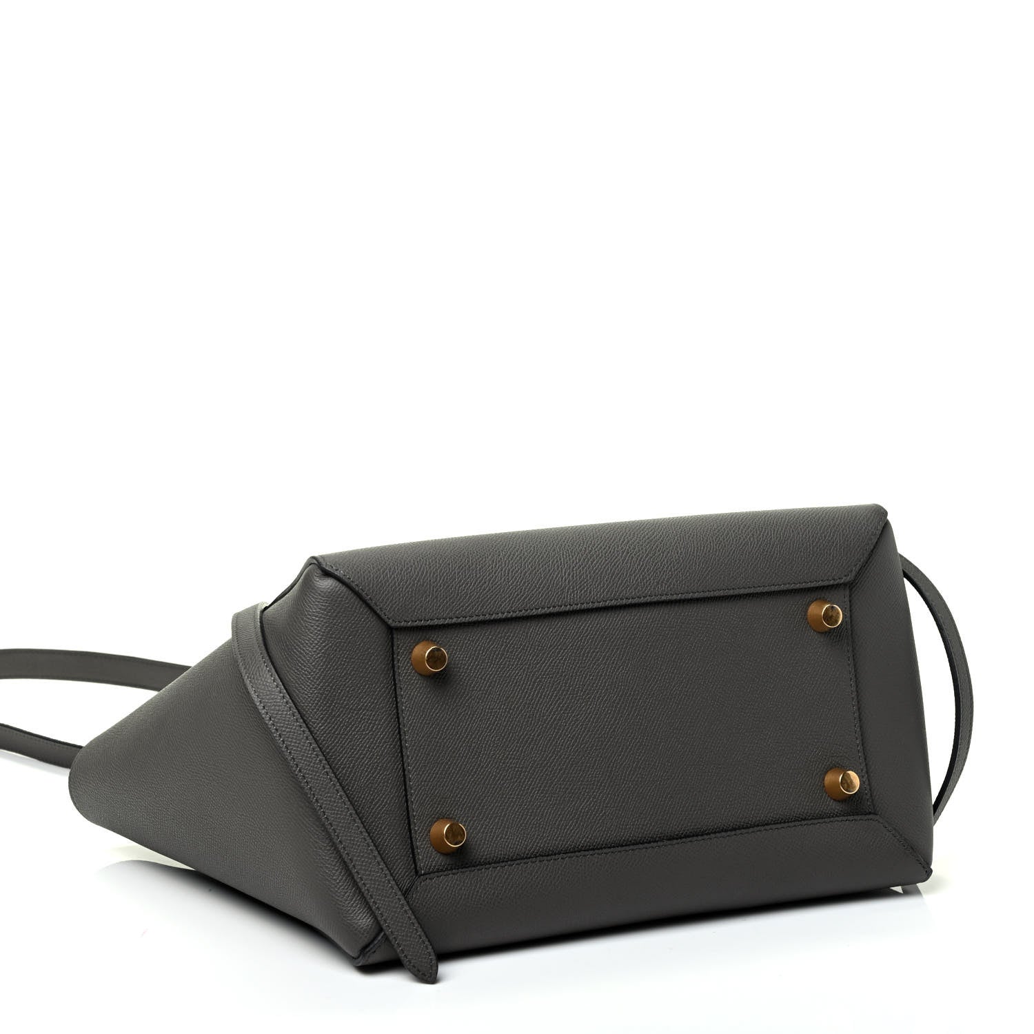 Celine Grained Calfskin Mini Belt Bag Grey 3 of 4