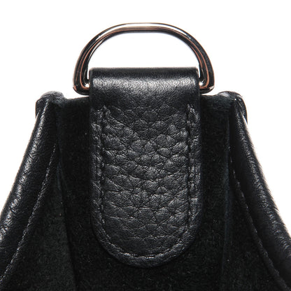 Hermes Taurillon Clemence Evelyne III PM Black 11 of 18