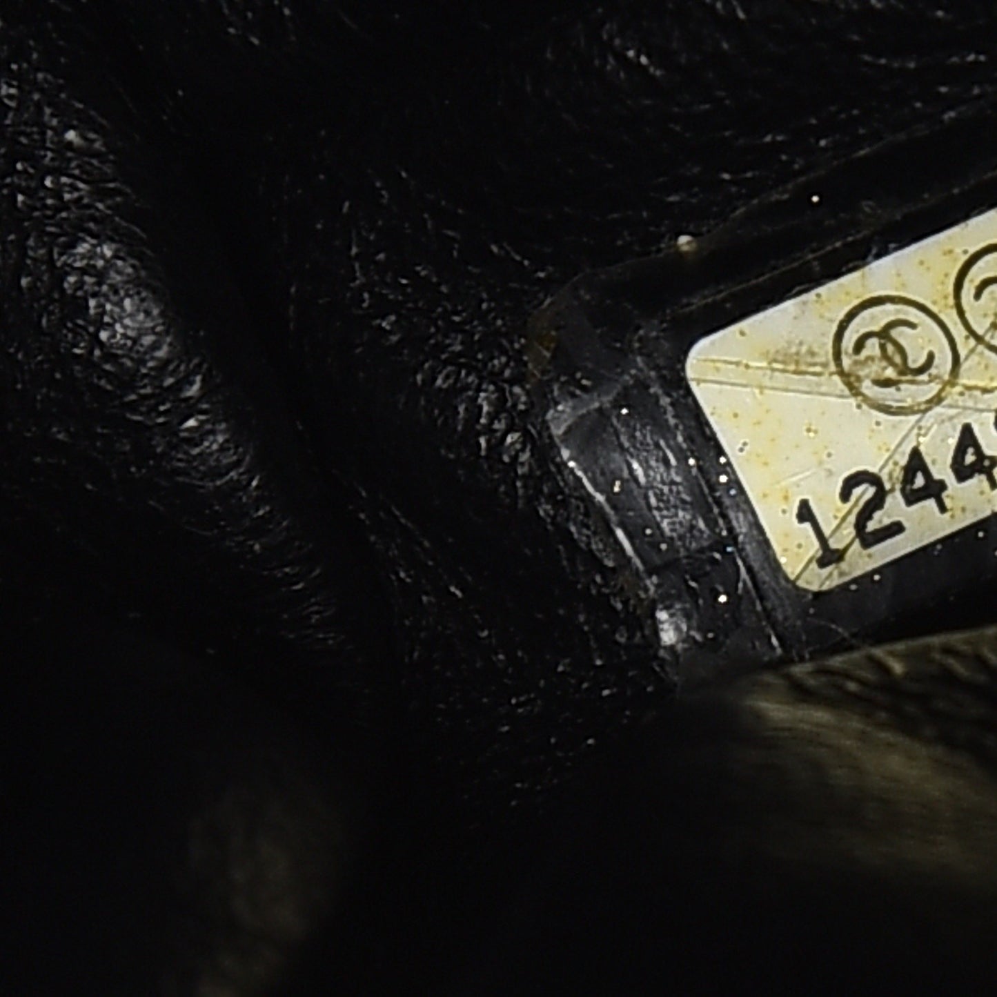 Glazed Calfskin Quilted 2.55 Reissue 227 Flap So Black