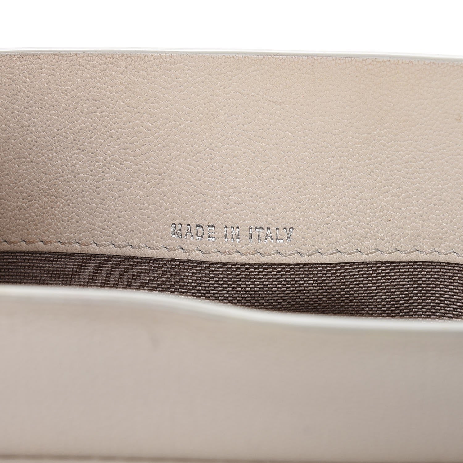 Lanvin Goatskin Happy Edgy Medium Jaune White 7 of 18