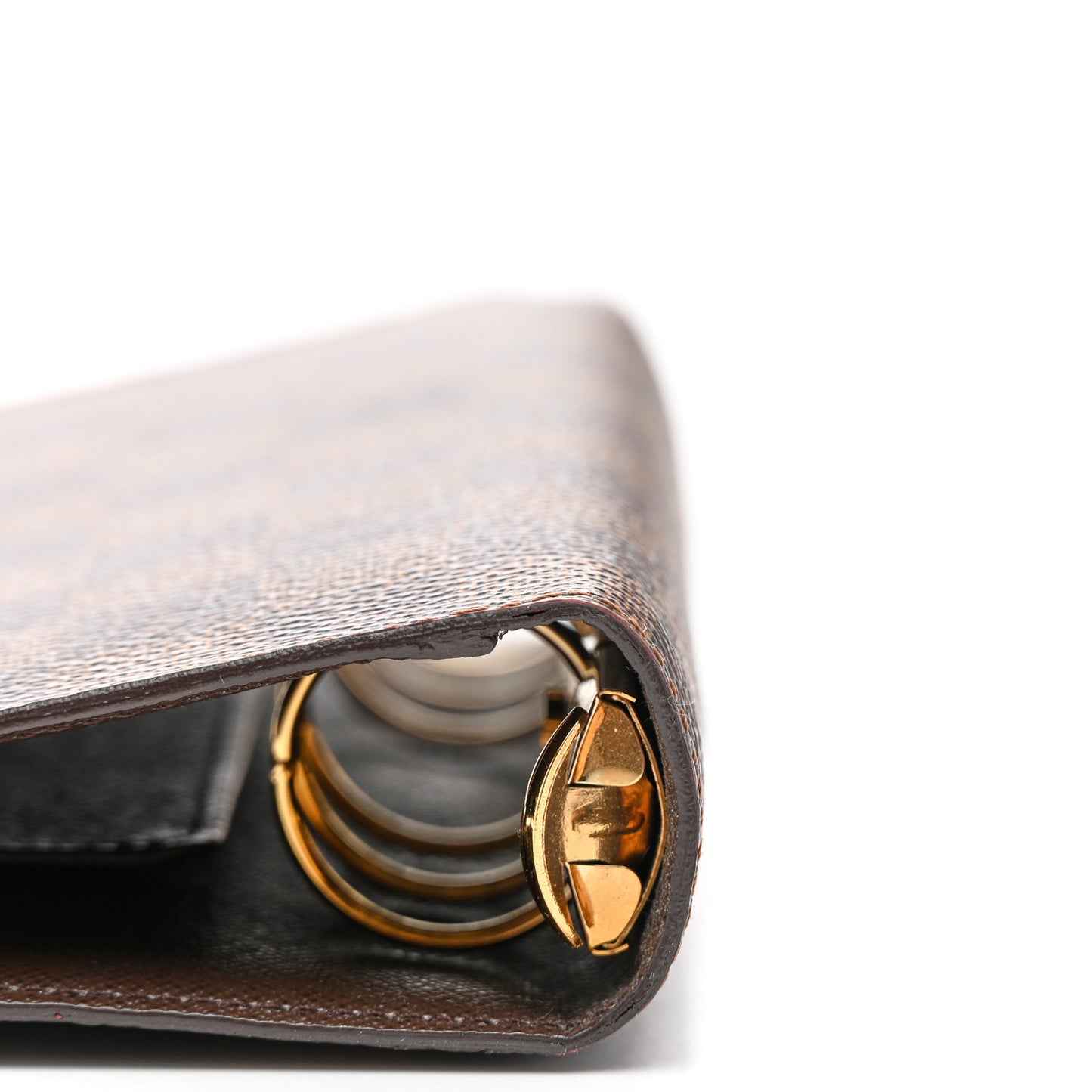 Damier Ebene Medium Ring Agenda Cover