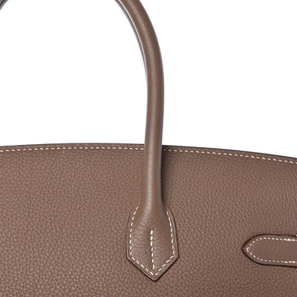 Hermes Togo Birkin 35 Etoupe 30 of 38