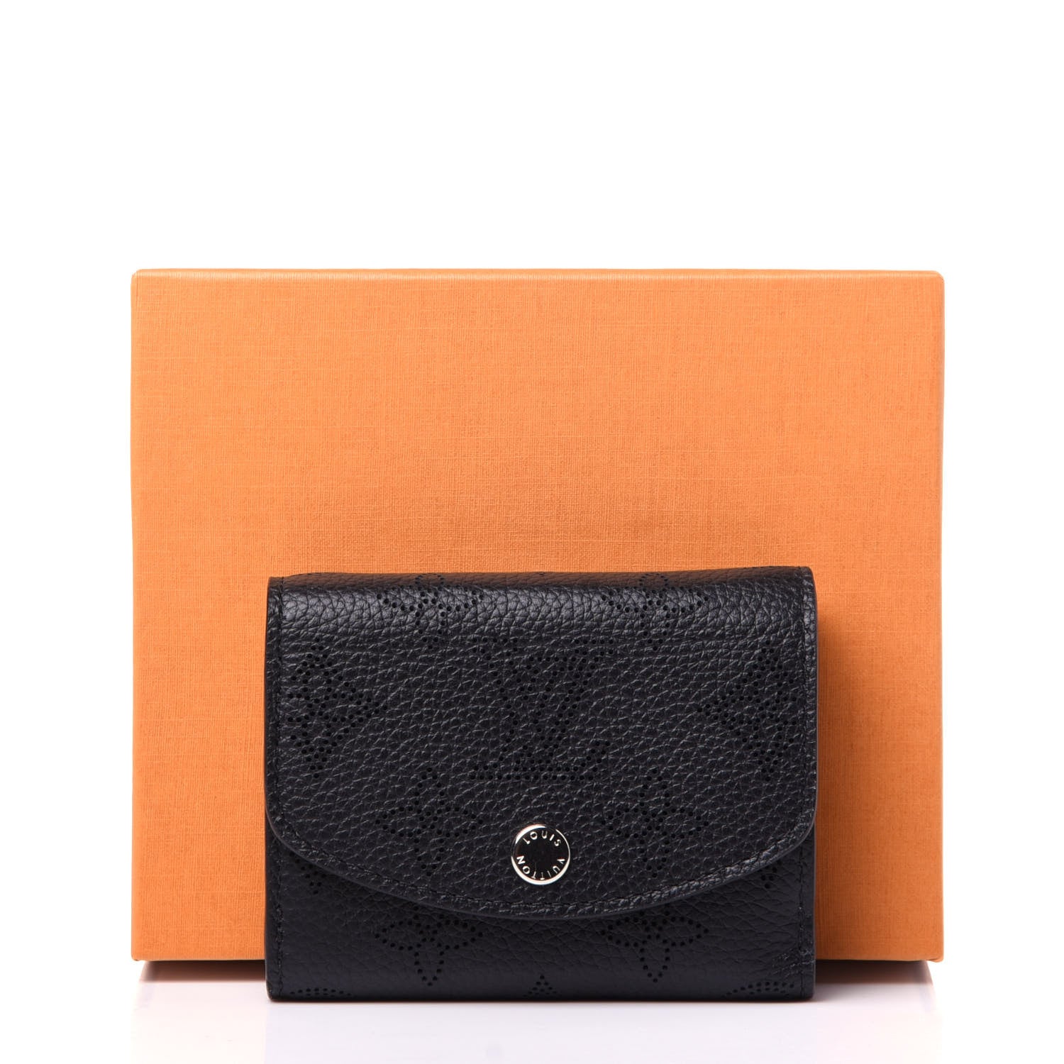 Louis Vuitton Mahina Iris XS Wallet Black 9 of 9