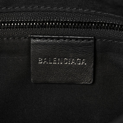 Balenciaga Nappa BB Monogram Embossed Everyday Camera Bag Black 6 of 8