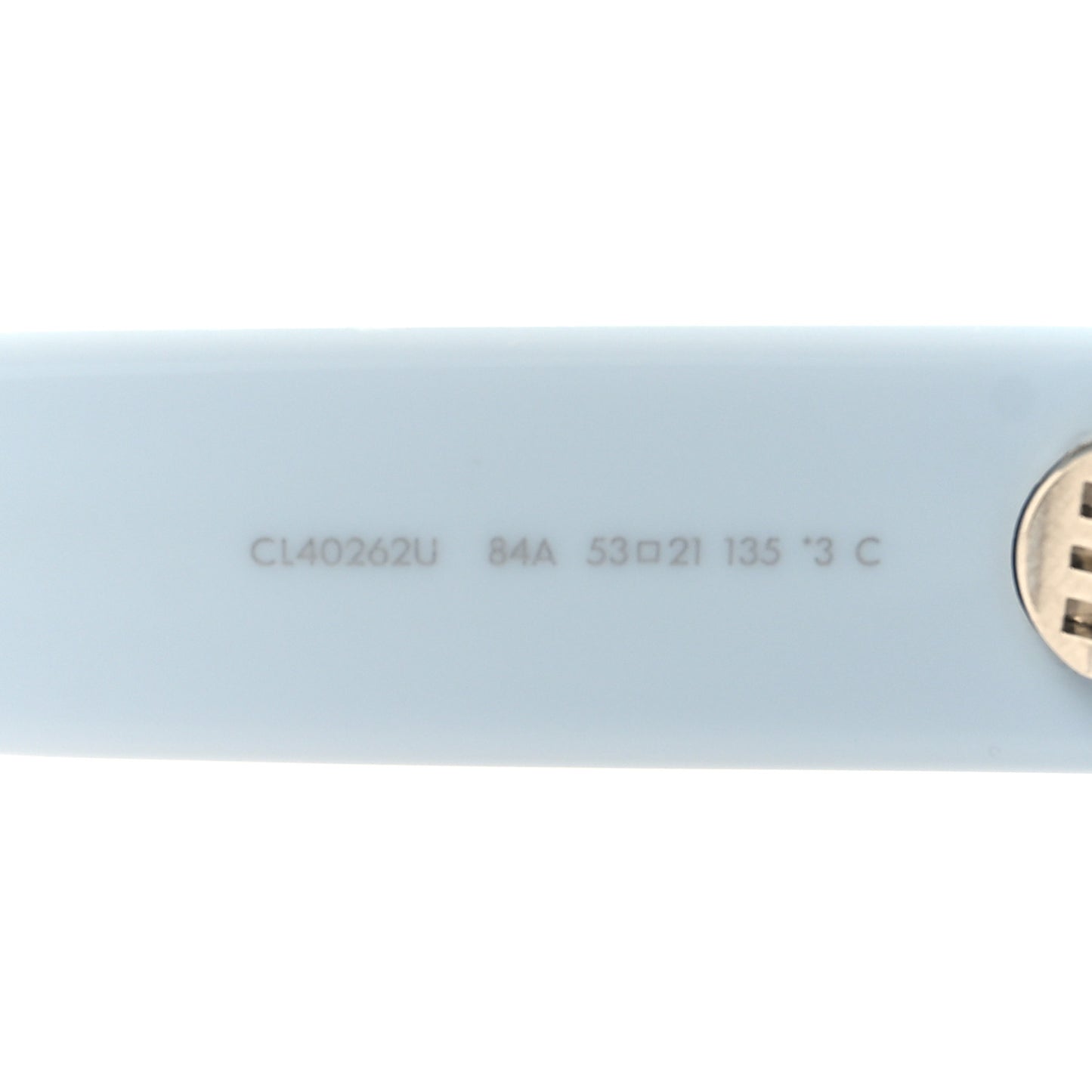 Acetate Triomphe 01 Sunglasses CL40262U Light Blue