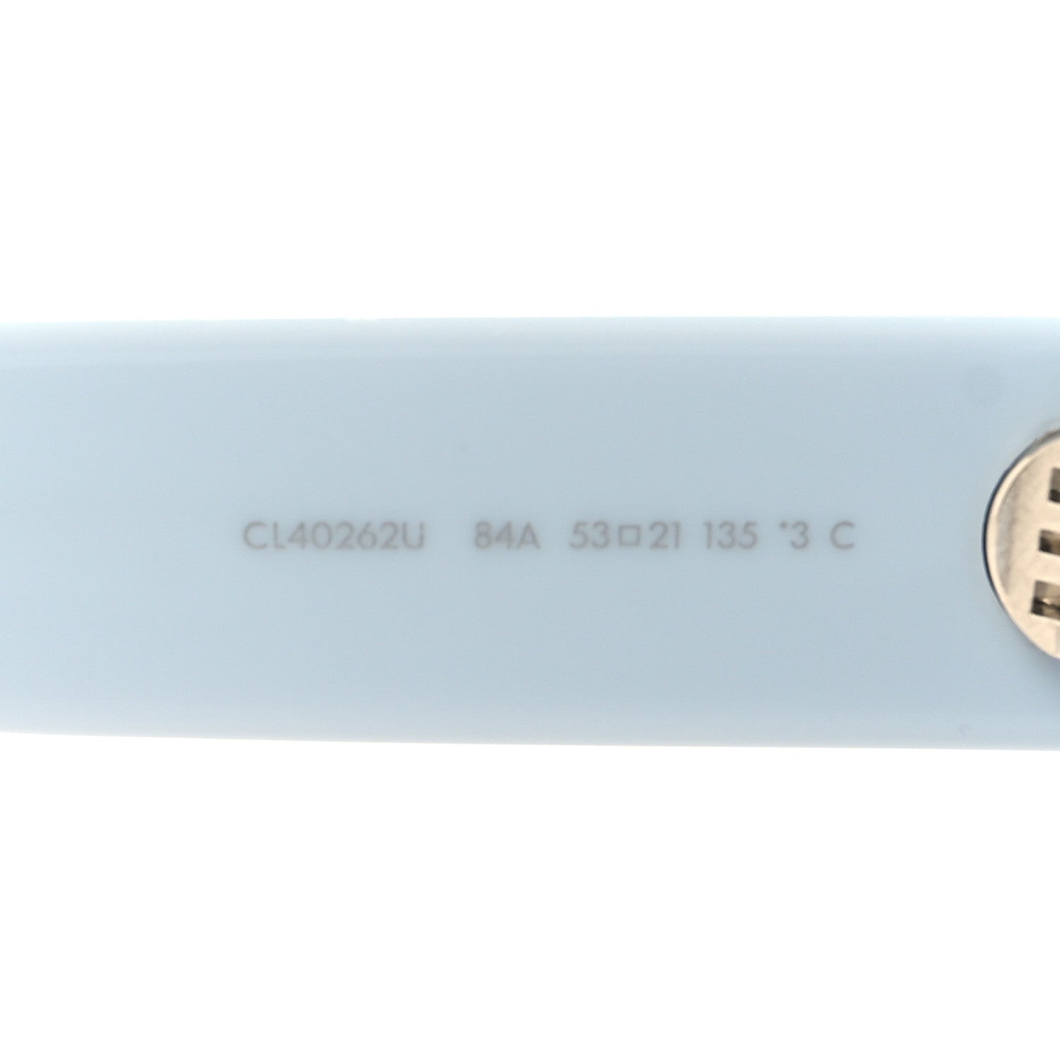 Celine Acetate Triomphe 01 Sunglasses CL40262U Light Blue 6 of 6