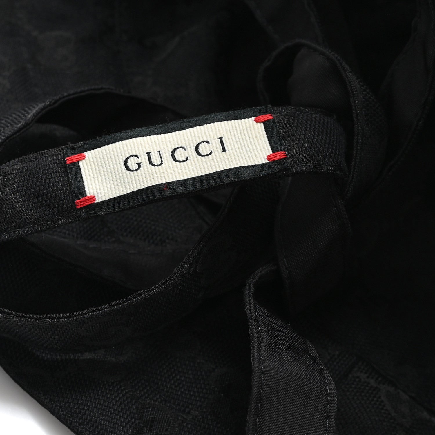 Gucci Canvas Monogram Reversible Bucket Hat Black 8 of 14