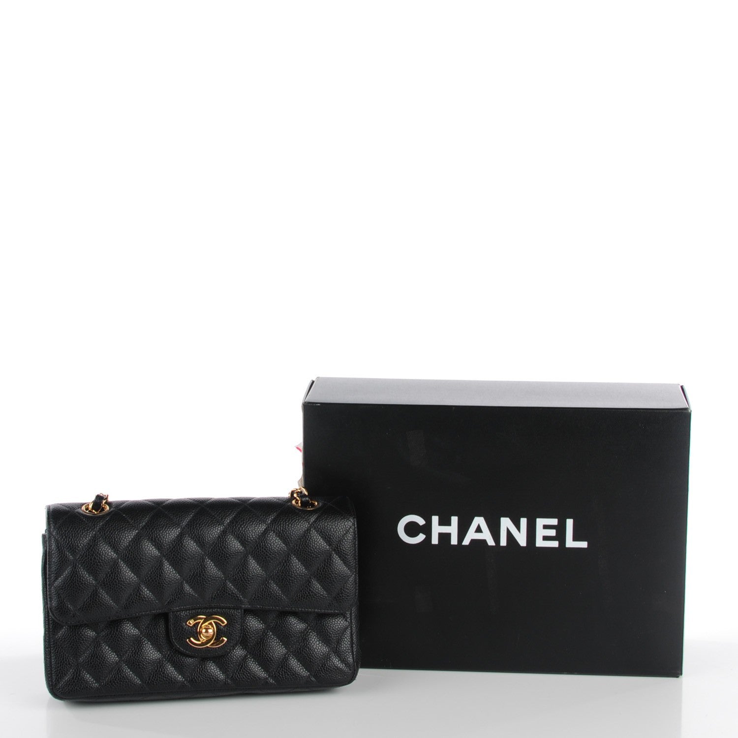 Chanel Caviar Quilted Small Double Flap Black 5 of 9