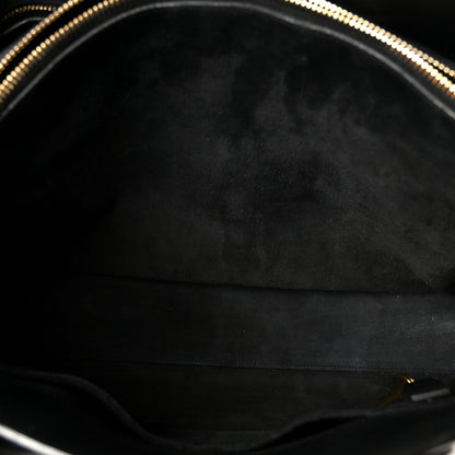 Saint Laurent Calfskin Large Sac De Jour Carryall Black 5 of 12