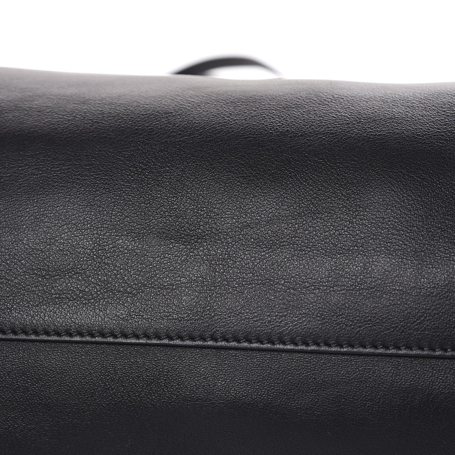 Tom Ford Calfskin Perforated Logo Tote Black 11 of 13