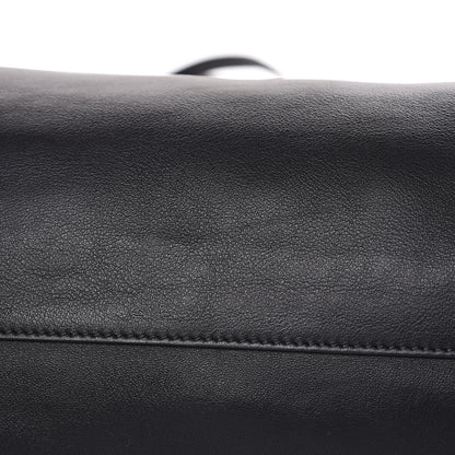 Tom Ford Calfskin Perforated Logo Tote Black 11 of 13