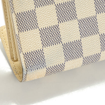 Louis Vuitton Damier Azur Sarah Wallet 9 of 9