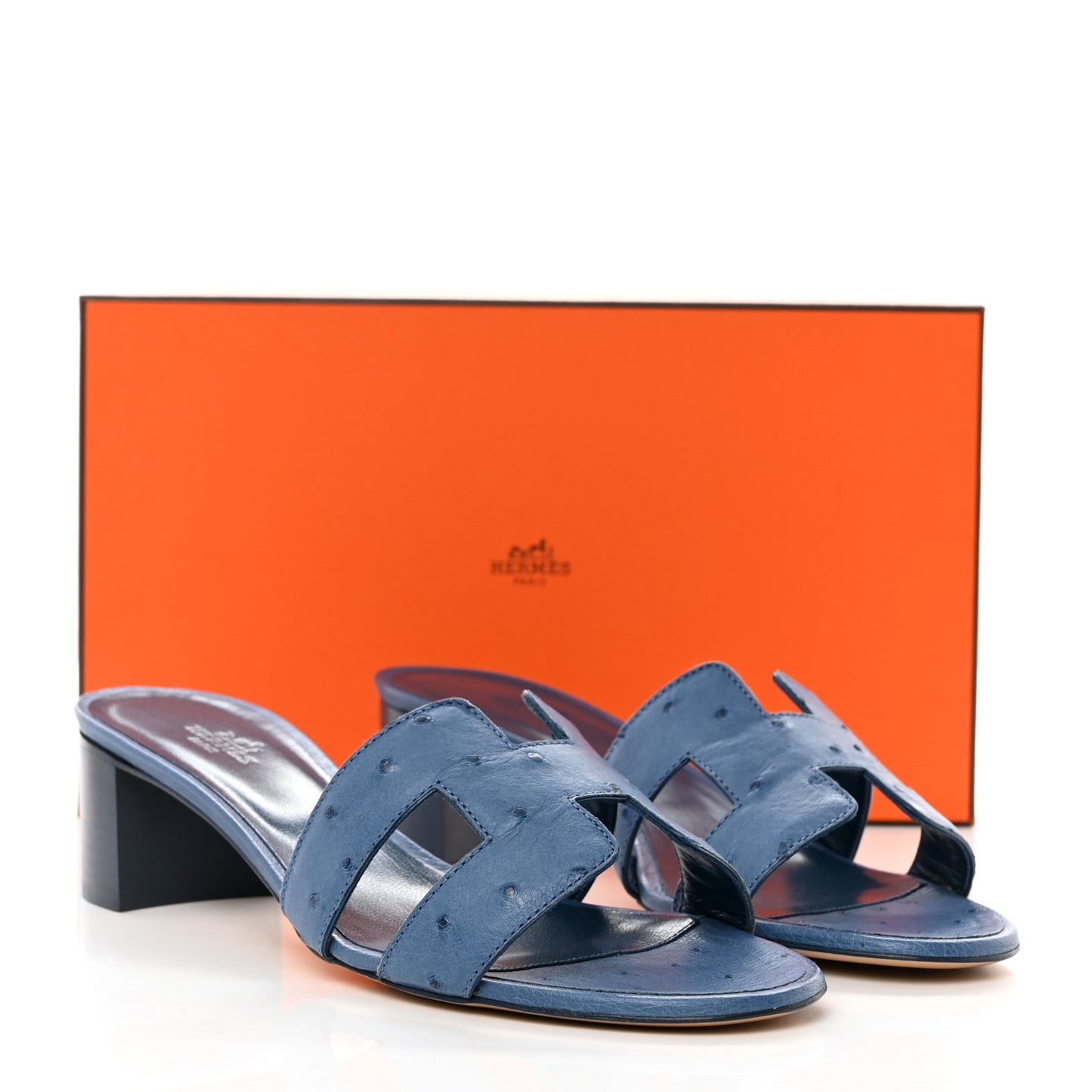 Ostrich Oasis Sandals 39 Bleu
