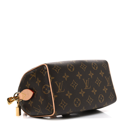 Louis Vuitton Monogram Speedy Bandouliere 20 Black 4 of 11