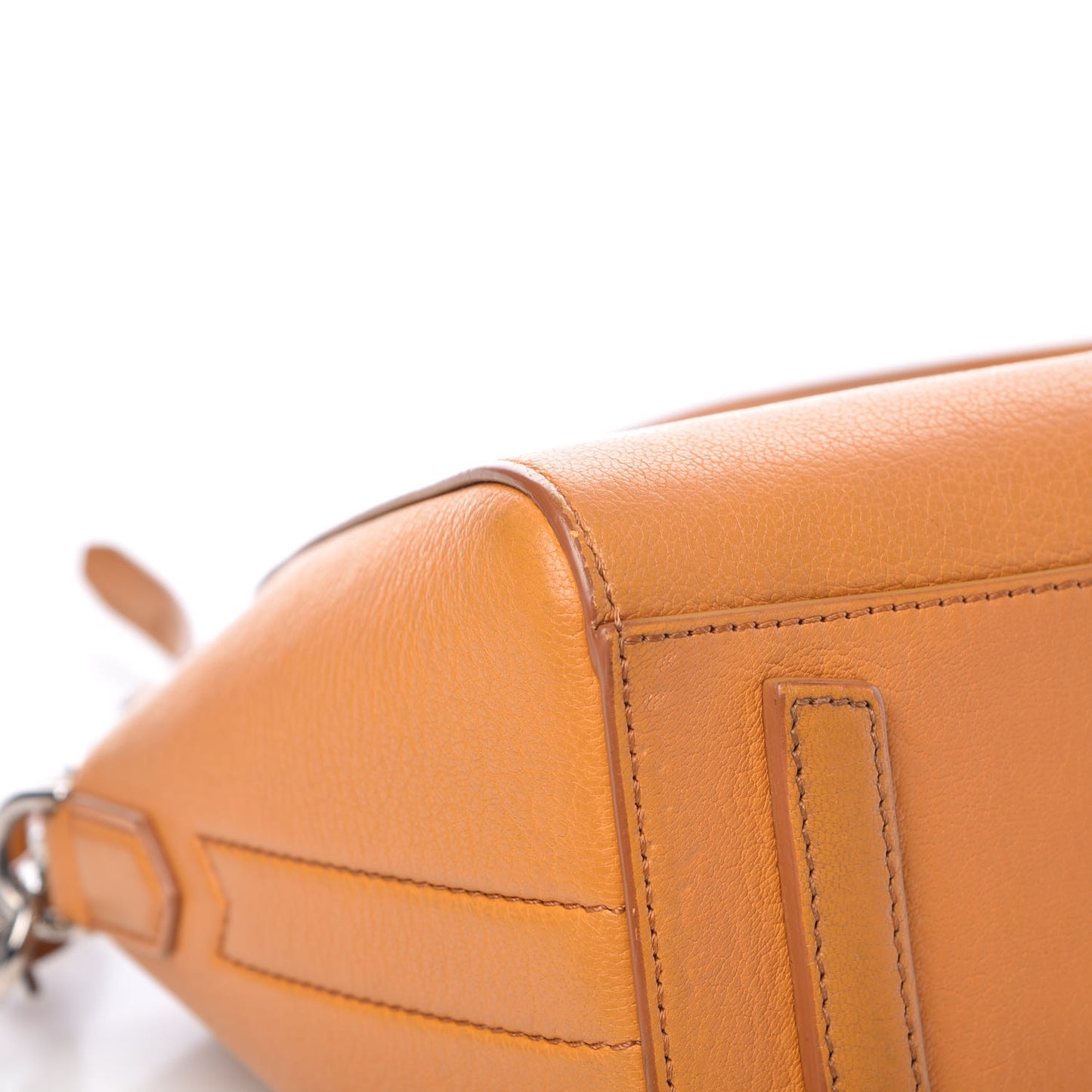 Sugar Goatskin Mini Antigona Rust