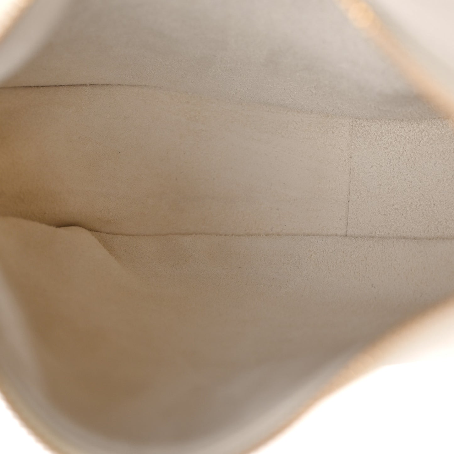 Supple Calfskin Cuir Triomphe Small Heloise Shoulder Bag White Cotton