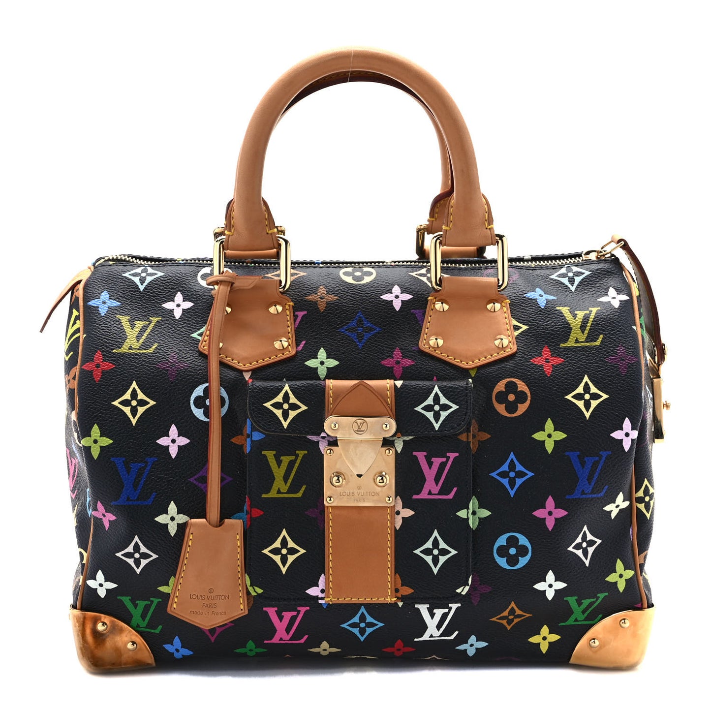 Monogram Multicolor Speedy 30 Black