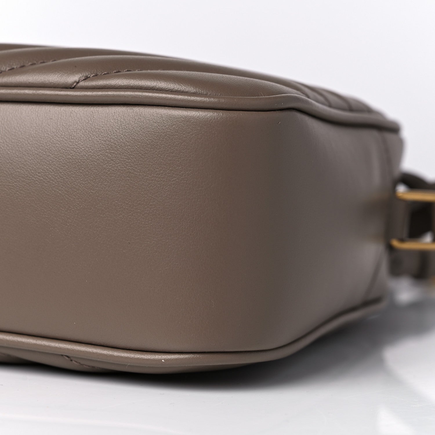 Saint Laurent Calfskin Matelasse Monogram Lou Camera Bag Taupe 9 of 9