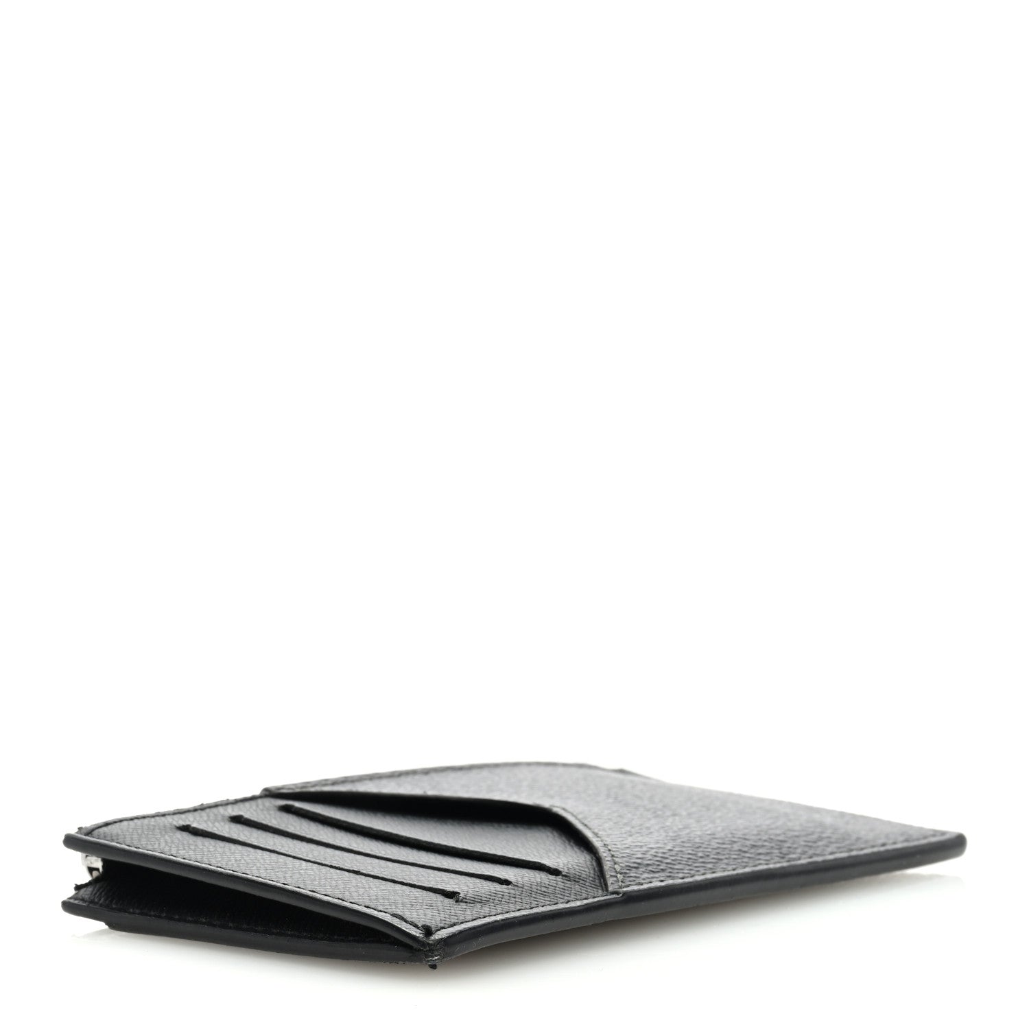 Louis Vuitton Reverse Monogram Eclipse Taiga Coin Card Holder 4 of 6