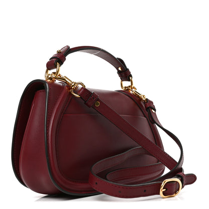 Gucci Roxy Calfskin Medium Blondie Top Handle Bag Rosso Ancora 3 of 10