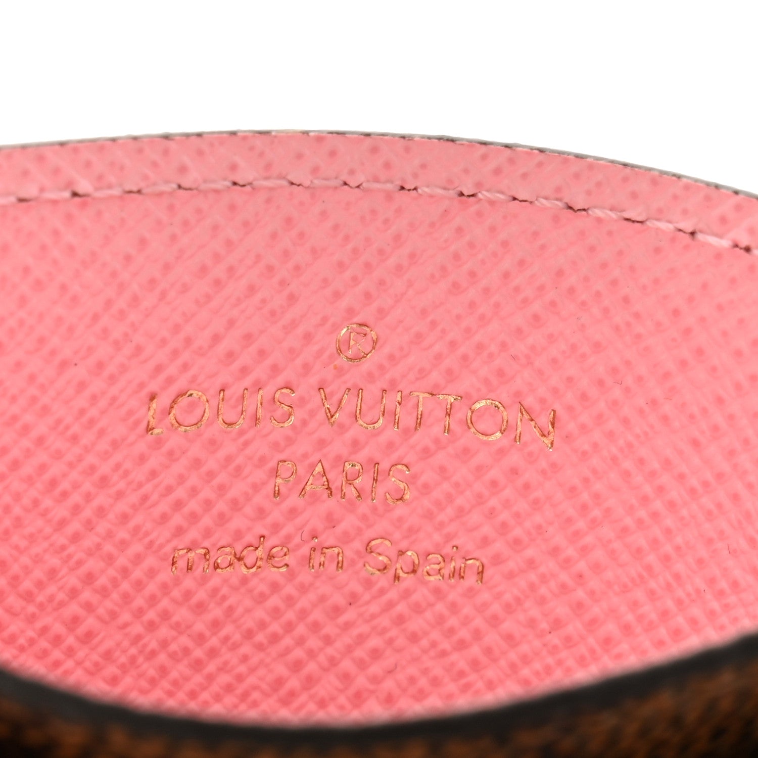 Louis Vuitton Damier Ebene Studded Card Holder 6 of 6