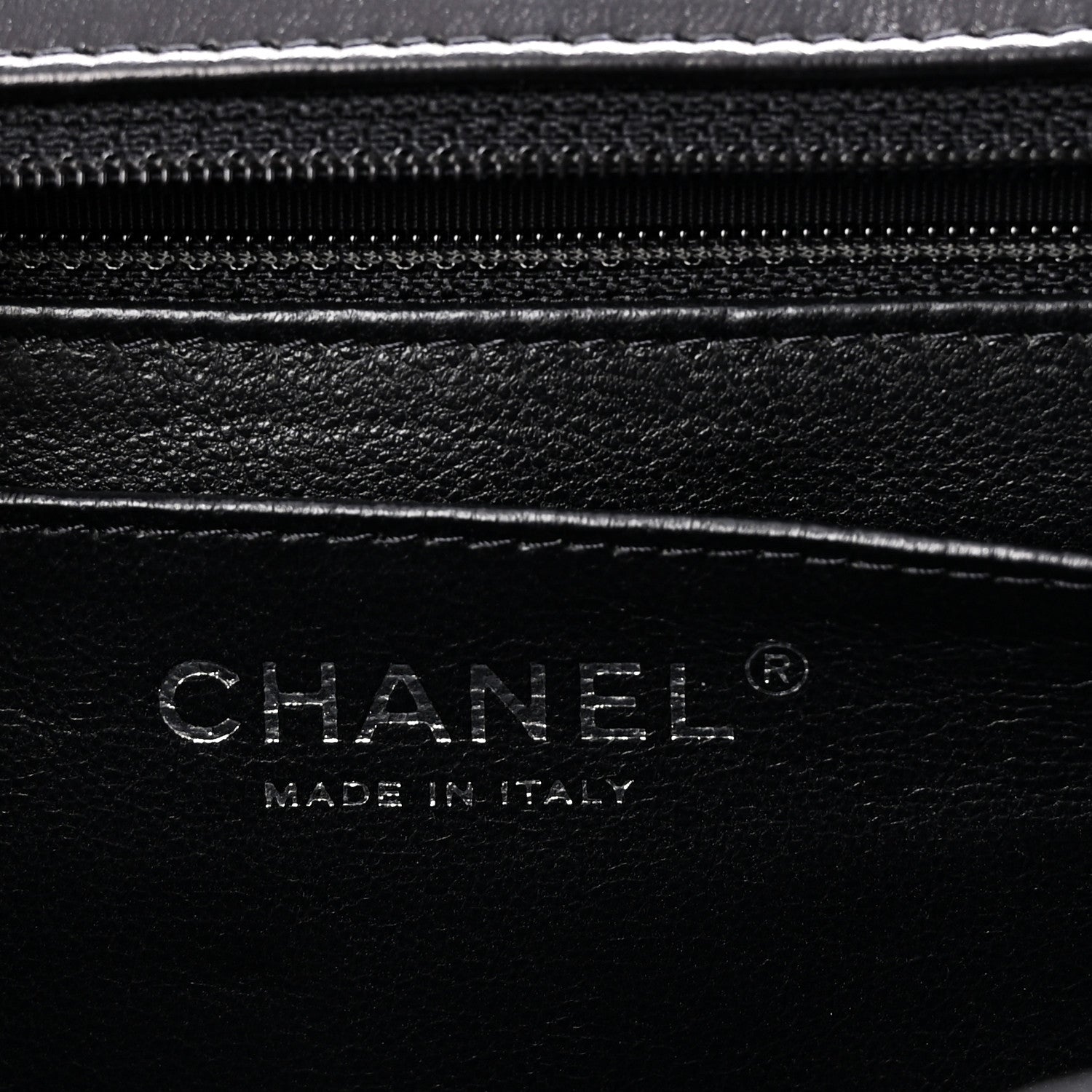 Chanel Patent Calfskin Sparkle Quilted Maxi Single Flap Black 6 of 10
