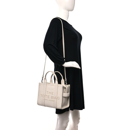 Marc Jacobs Grained Calfskin Small The Tote Bag Cotton 2 of 8