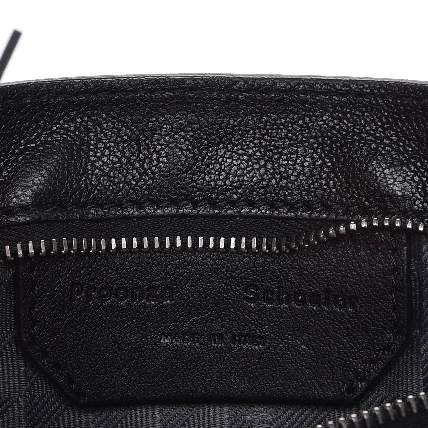 Proenza Schouler Lambskin Fringe Medium PS1 Satchel Black 6 of 8