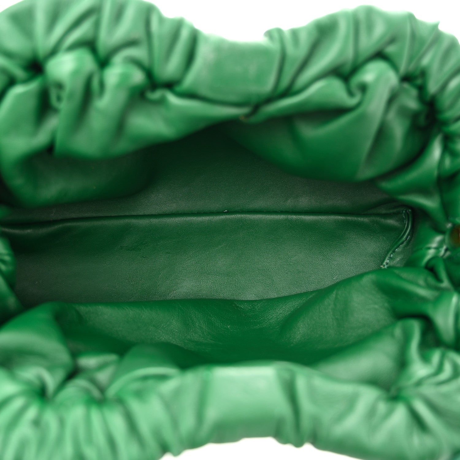 Mansur Gavriel Lambskin Mini Cloud Clutch Green 5 of 10