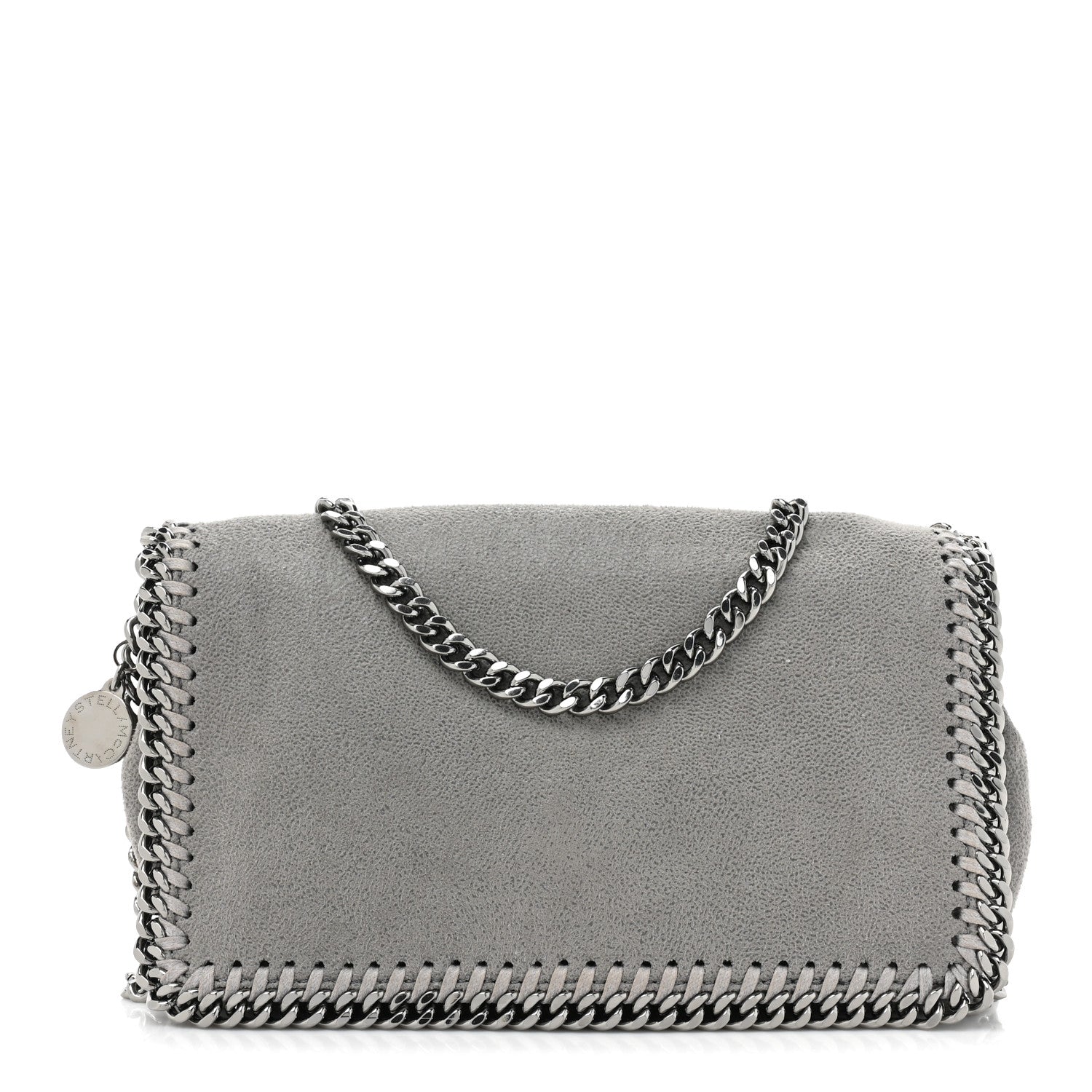 Stella McCartney Shaggy Deer Falabella Crossbody Bag Light Grey 1 of 9