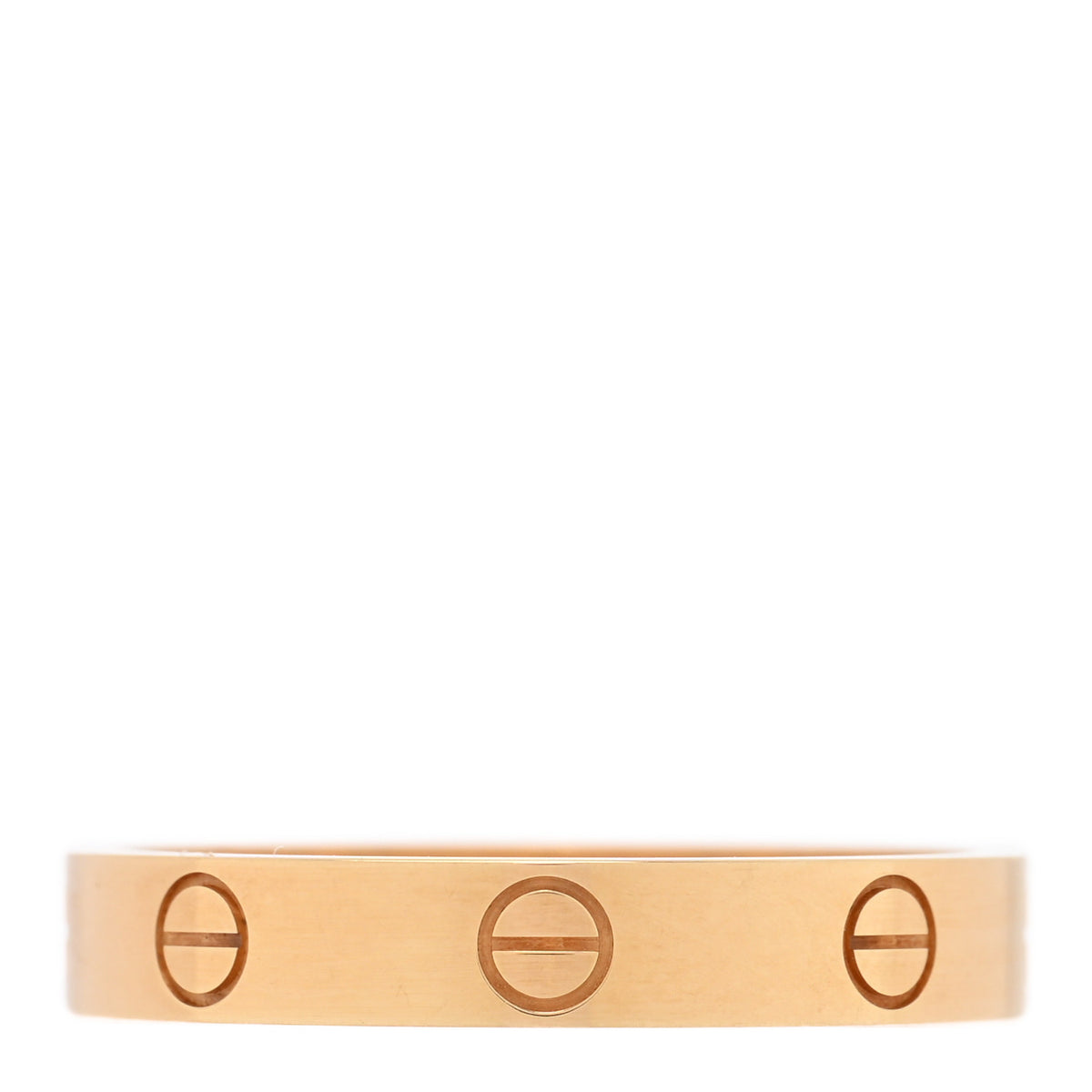 Cartier 18K Yellow Gold 3.5mm LOVE Wedding Band Ring 59 8.75 1 of 5