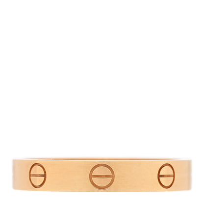 Cartier 18K Yellow Gold 3.5mm LOVE Wedding Band Ring 59 8.75 1 of 5