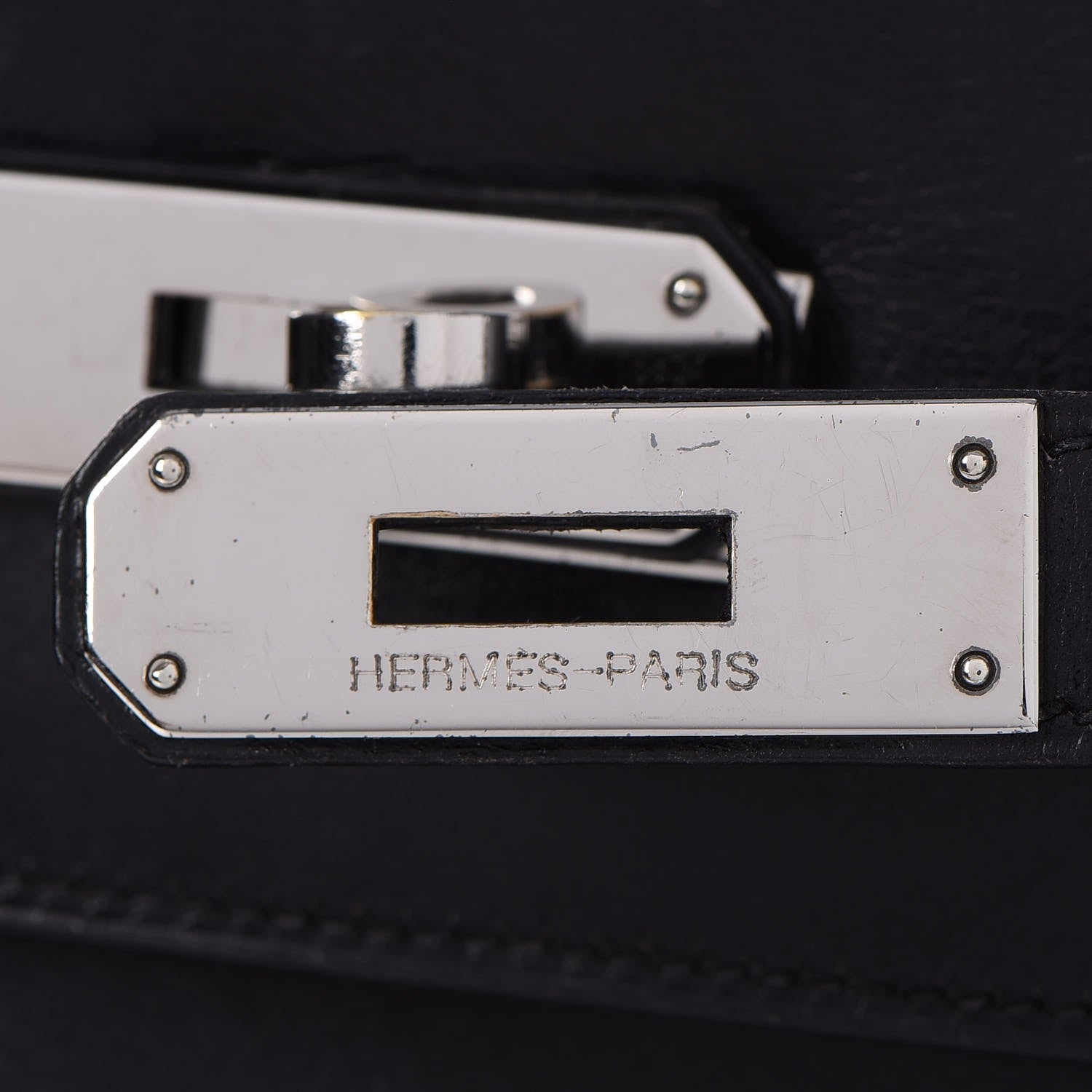 Hermes Box Kelly Retourne 32 Black 18 of 45