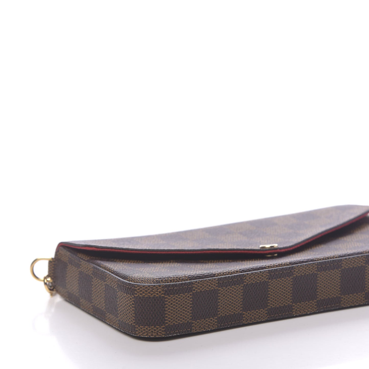 Damier Ebene Pochette Felicie Chain Wallet