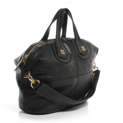 Givenchy Wrinkled Lambskin Medium Nightingale Black 3 of 8