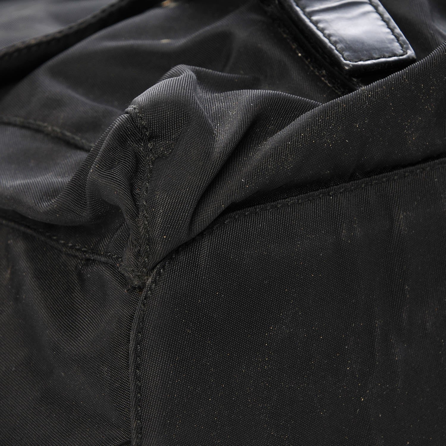 Prada Nylon Vela Medium Backpack Black 9 of 11