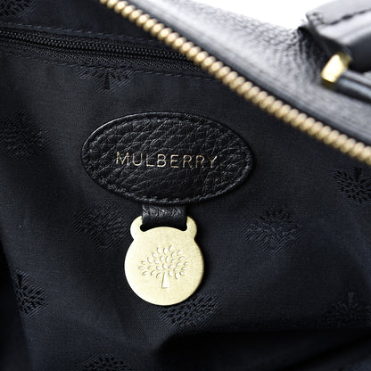 Mulberry Pebbled Calfskin Effie Tote Black 5 of 12
