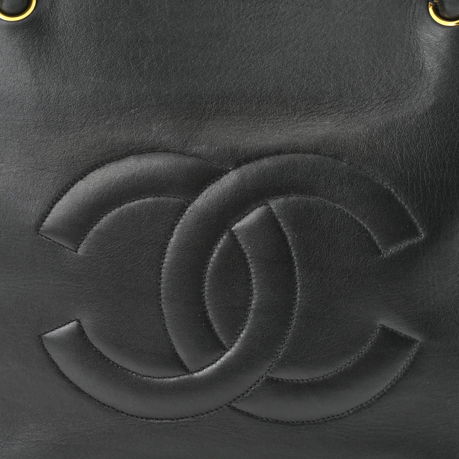 Chanel Lambskin CC Shoulder Bag Black 17 of 17