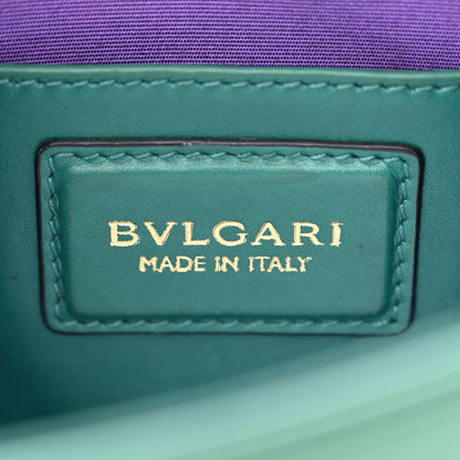 Bulgari Calfskin Serpenti Forever Crossbody Bag Emerald Green 7 of 15