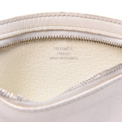 Hermes Evergrain Zip Zap White 7 of 20