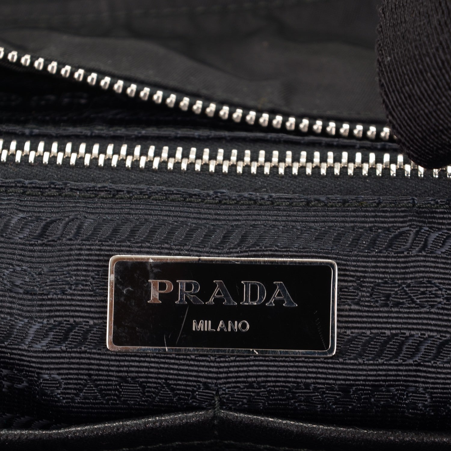 Prada Tessuto Nylon Vela Diaper Bag Black 6 of 8