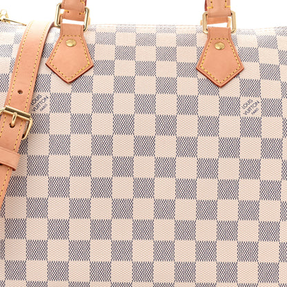 Louis Vuitton Damier Azur Speedy Bandouliere 30 7 of 9