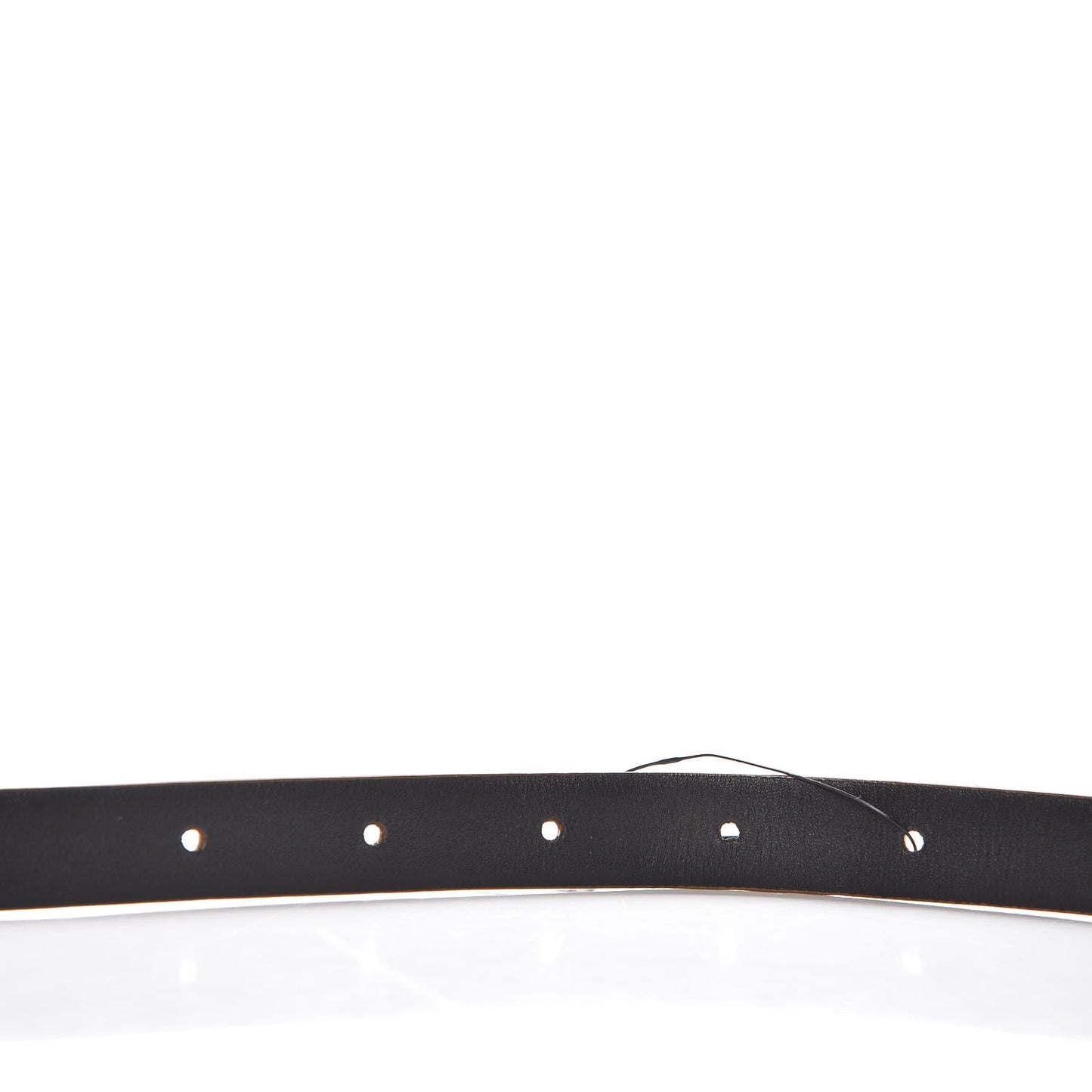 Python Calfskin Embossed Crystal Skinny Belt 90 36 Brown