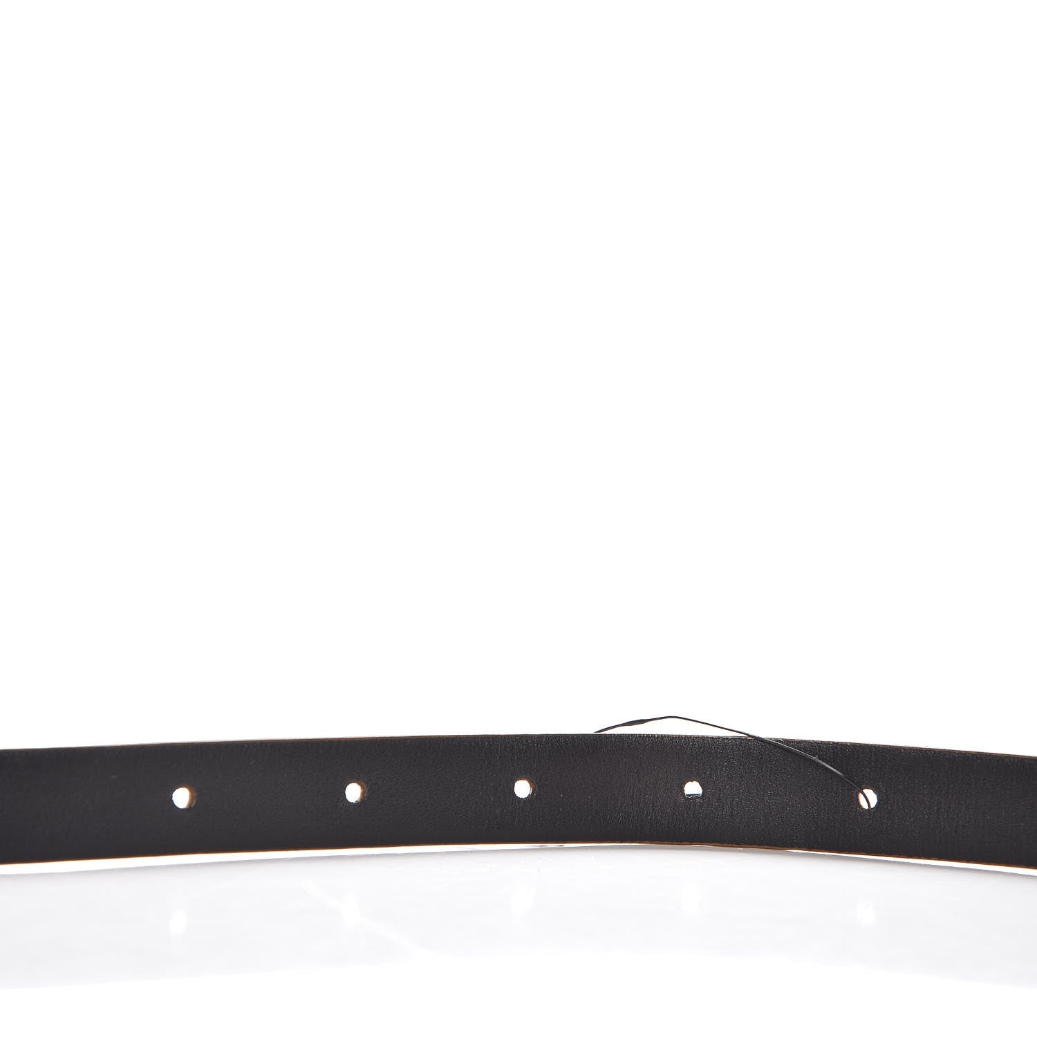 Bottega Veneta Python Calfskin Embossed Crystal Skinny Belt 90 36 Brown 4 of 6