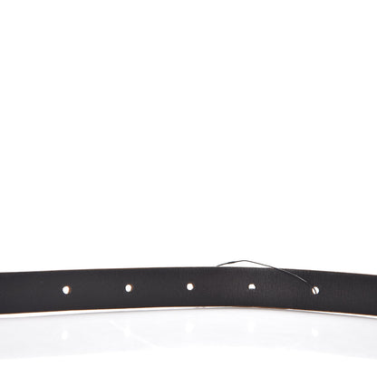 Bottega Veneta Python Calfskin Embossed Crystal Skinny Belt 90 36 Brown 4 of 6