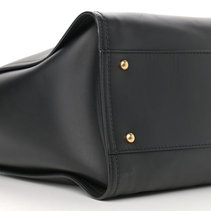 Chanel Calfskin Medium Deauville Tote Black 9 of 11