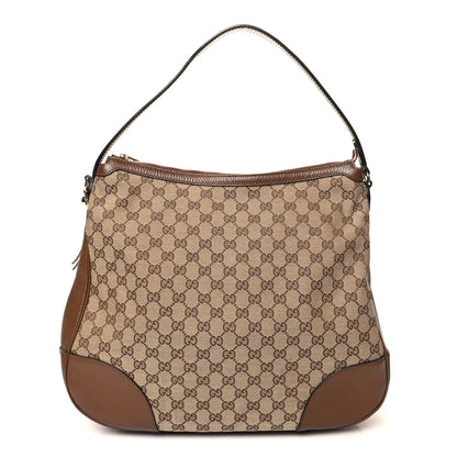 Gucci Soft GG Monogram Large Margaux Hobo Brown 1 of 10