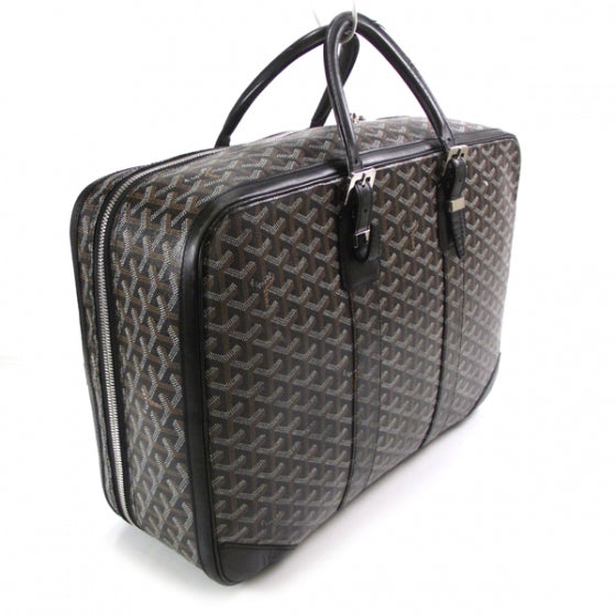 Goyard Goyardine Majordome 45 Soft Suitcase Black 3 of 12