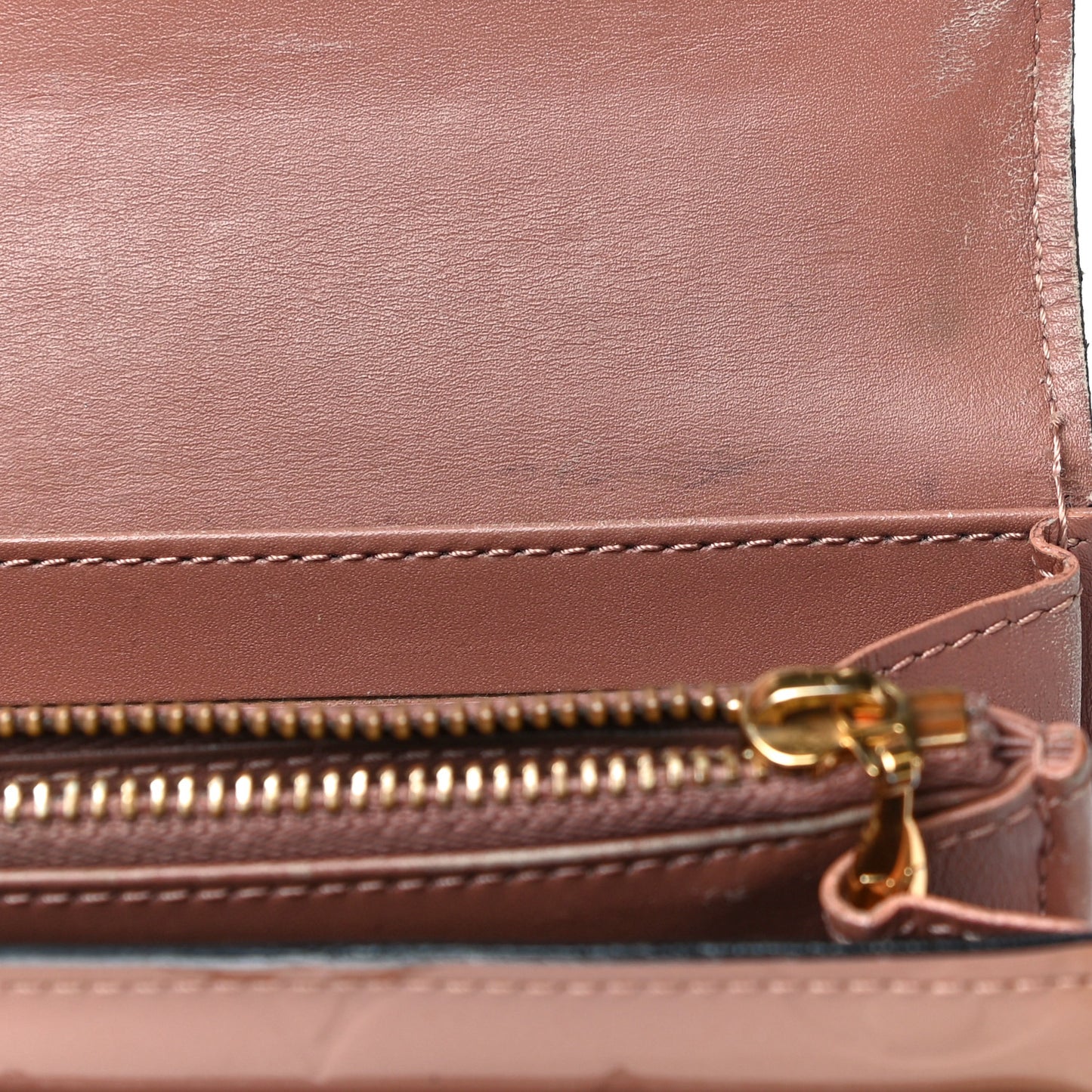 Vernis Sarah Wallet Rose Velours
