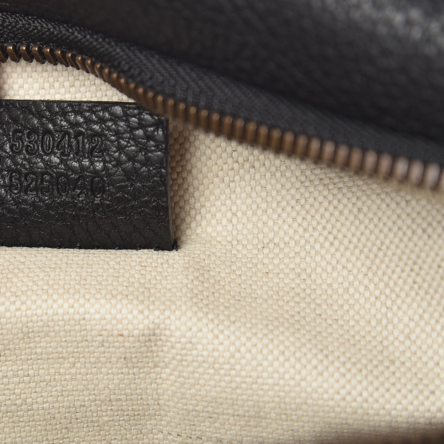 Grained Calfskin Logo Belt Bag Black